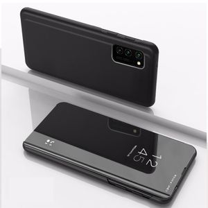 Cover View + Mirror for Samsung Galaxy A41 - Black