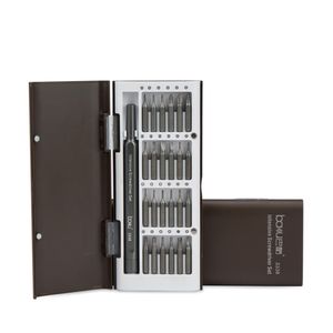 Baku BA-3338 24-i-1 multifunksjons skrutrekkersett for mobil og datamaskin