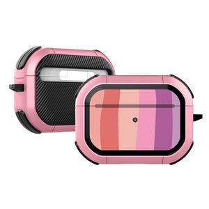 Rainbow Shockproof Etui for Apple AirPods Pro - Rosa