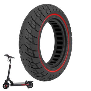 10-tommers 10x2,5 elektrisk sparkesykkel offroad solide dekk – svart