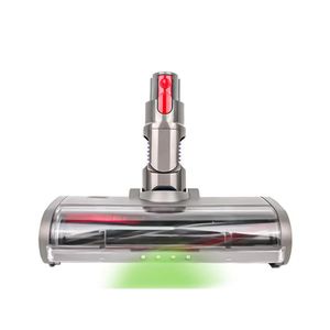 Dyson V7/V8/V10/V11/G5 Gulvmundstykke i kulfiber med grøn LED-lys