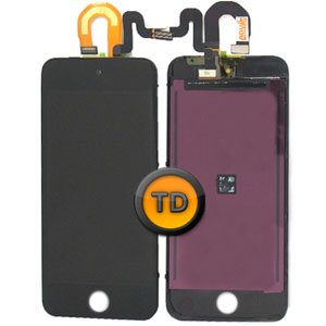 iPod Touch 5 Komplett LCD & Digitizer Svart