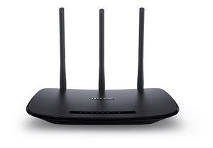 TP-Link TL-WR940N Trådløs router, 802.11b/g/n, 450 Mbps - Svart