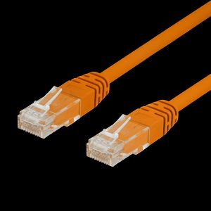 U/UTP Cat6 patchkabel 0,3m LSZH orange