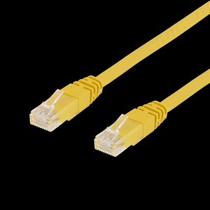 U/UTP Cat6 patchkabel LSZH 1,5m gul