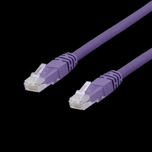 Cat6a patchkabel U/UTP lila 1,5m LSZH