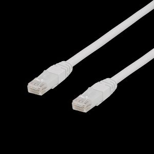 U/UTP Cat6a patch cable, LSZH, 1,5m – vit