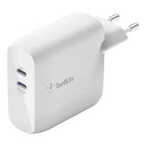 Belkin Boost Up Pikalaturilla 2xUSB-C, PD, 63W - Valkoinen