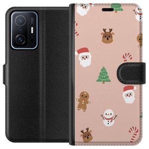 Xiaomi 11T Sort Tegnebogsetui Klassisk Julfest