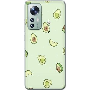 Xiaomi 12 Transparent Mobilskal Avokado