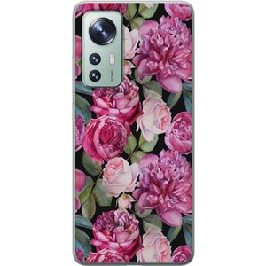 Xiaomi 12 Transparent Mobilskal Rosor