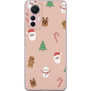 Xiaomi 12 Lite Gennemsigtigt Telefoncover Klassisk Julfest