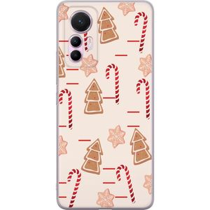 Xiaomi 12 Lite Gennemsigtigt Telefoncover Julens Godisglädje