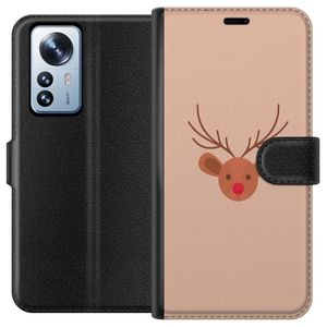 Xiaomi 12 Pro Musta Lompakkokotelo Ren Julkänsla