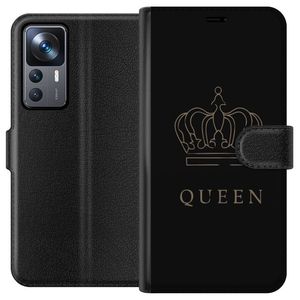 Xiaomi 12T Svart Plånboksfodral Monark