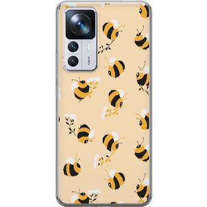 Xiaomi 12T Transparent Mobilskal Humlor