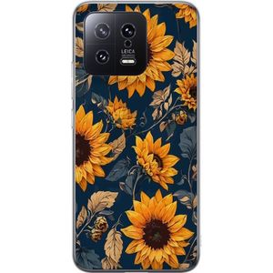 Xiaomi 13 Transparent Mobilskal Solrosor