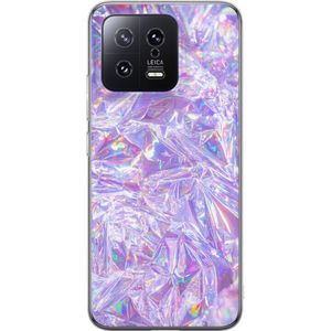 Xiaomi 13 Transparent Mobilskal Glitter