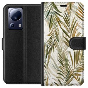 Xiaomi 13 Lite Svart Plånboksfodral Magisk plats