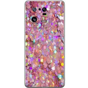 Xiaomi 13 Pro Transparent Mobilskal Glitter