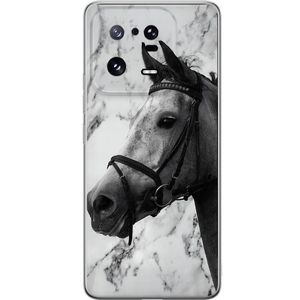 Xiaomi 13 Pro Transparent Mobilskal Marmor med häst