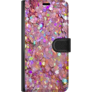 Xiaomi 13T Musta Lompakkokotelo Glitter