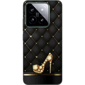 Xiaomi 14 Transparent Mobilskal Lyxig Sko