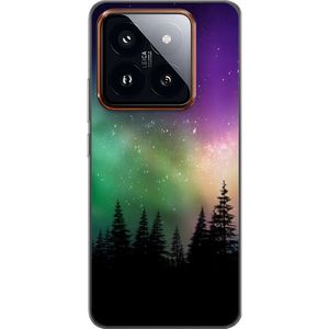 Xiaomi 14 Pro Transparent Mobilskal Norrsken