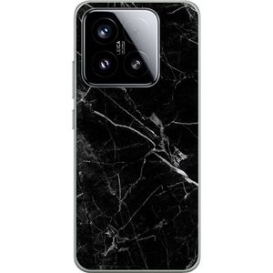 Xiaomi 15 Läpinäkyvä Puhelinkotelo Svart marmor