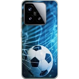 Xiaomi 15 Gennemsigtigt Telefoncover Fotboll