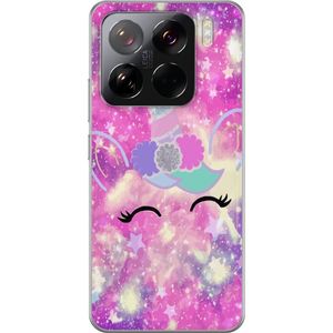 Xiaomi 15 Pro Transparent Mobilskal Glad Enhörning