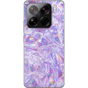Xiaomi 15 Pro Transparent Mobilskal Glitter