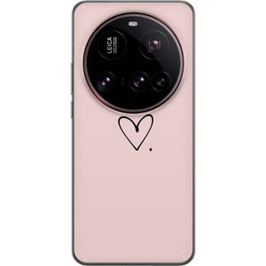 Xiaomi 15 Ultra Läpinäkyvä Puhelinkotelo Hjärta.