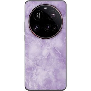 Xiaomi 15 Ultra Läpinäkyvä Puhelinkotelo Lila marmor