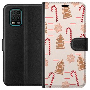 Xiaomi Mi 10 Lite 5G Sort Tegnebogsetui Julens Godisglädje