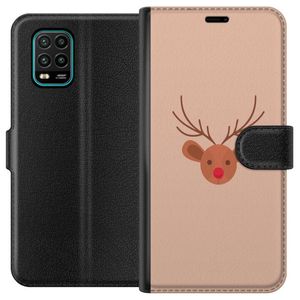 Xiaomi Mi 10 Lite 5G Sort Tegnebogsetui Ren Julkänsla