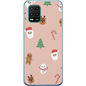 Xiaomi Mi 10 Lite 5G Gennemsigtigt Telefoncover Klassisk Julfest