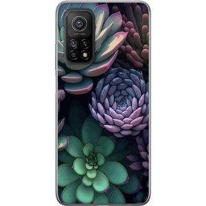 Xiaomi Mi 10T 5G Läpinäkyvä Puhelinkotelo Taklök grön