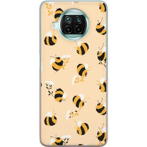 Xiaomi Mi 10T Lite 5G Transparent Mobilskal Humlor