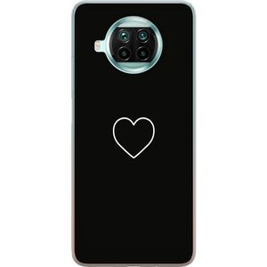 Xiaomi Mi 10T Lite 5G Transparent Mobilskal Hjärta