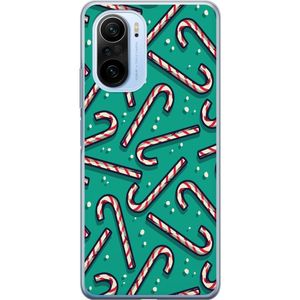 Xiaomi Mi 11i Transparent Mobilskal Polkagris Mönster