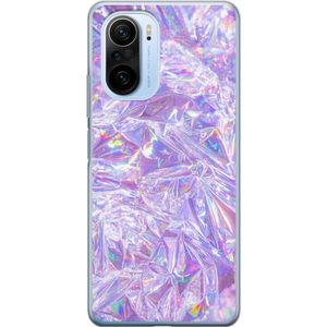 Xiaomi Mi 11i Transparent Mobilskal Glitter