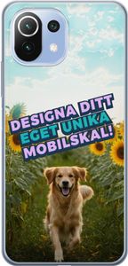 Design ditt eget Xiaomi Mi 11 Lite Gjennomsiktig deksel