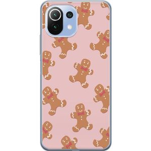 Xiaomi Mi 11 Lite Gjennomsiktig Telefondeksel Pepparkaksgubbe