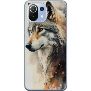 Xiaomi Mi 11 Lite Transparent Mobilskal Varg