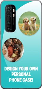 Design ditt eget Xiaomi Mi Note 10 Lite Gjennomsiktig deksel