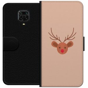 Xiaomi Redmi Note 9 Pro Svart Plånboksfodral Ren Julkänsla