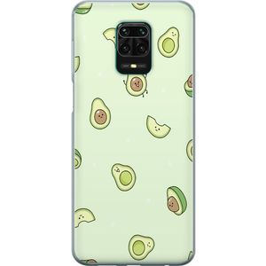 Xiaomi Redmi Note 9 Pro Transparent Mobilskal Avokado