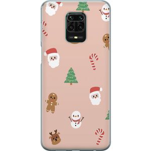 Xiaomi Redmi Note 9 Pro Transparent Mobilskal Klassisk Julfest