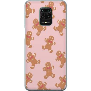 Xiaomi Redmi Note 9 Pro Transparent Mobilskal Pepparkaksgubbe